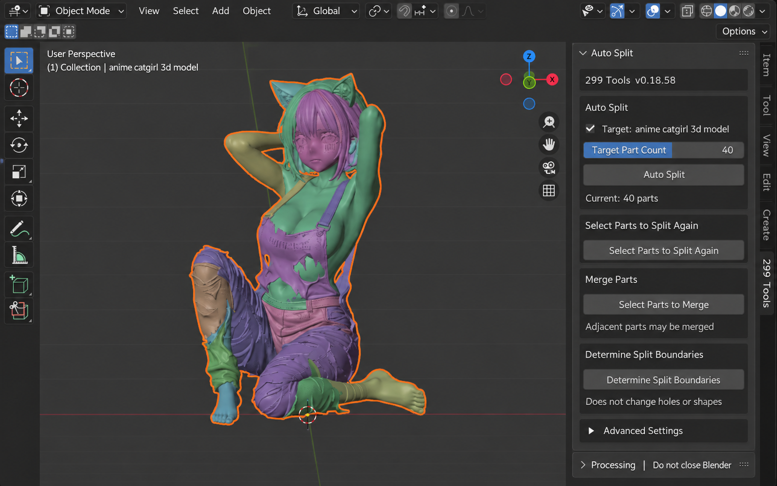 Auto Segment screenshot
